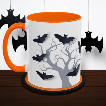 Caffeine Makes Me Batty - Halloween Coffee Mug