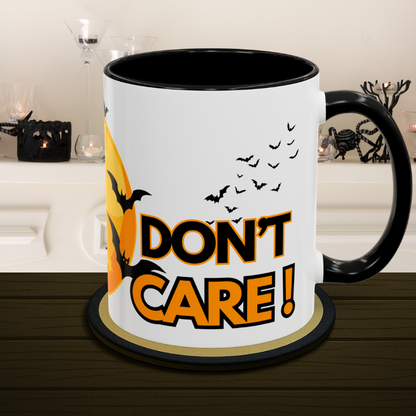 Bats Here, Don't Care - Halloween Coffee Mug