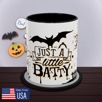 Just a Little Batty - Spooky Halloween Mug