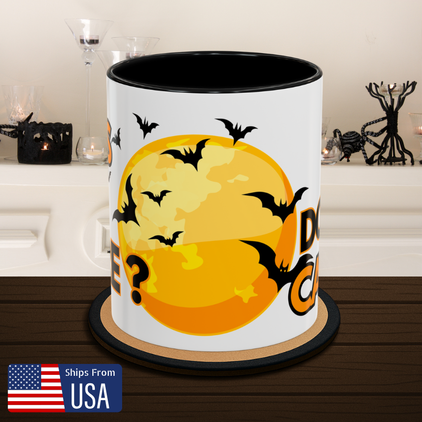 Bats Here, Don't Care - Halloween Coffee Mug