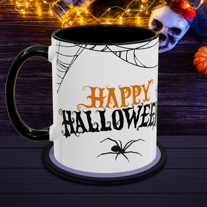 Happy Halloween - Bats and Cobwebs