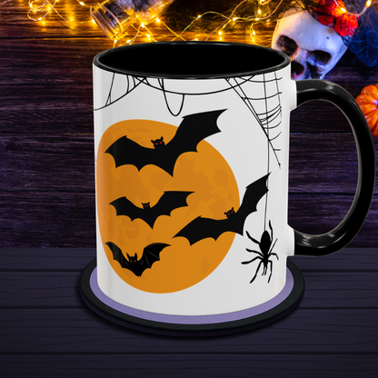 Happy Halloween - Bats and Cobwebs